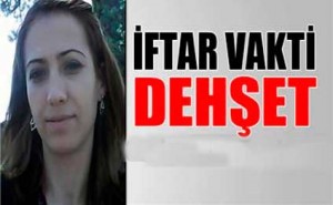 Kişi orucunu açan arvadı su içərkən güllələdi