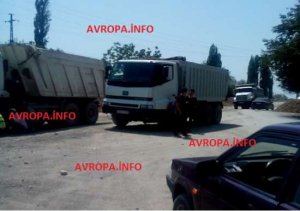 Göyçayda etiraz aksiyası başlandı