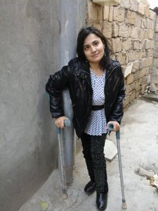 25 yaşlı birinci qrup əlil Mehriban Əliyevaya müraciət etdi