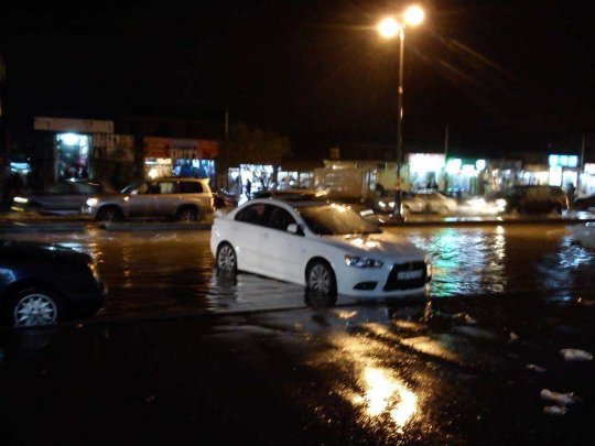 Yasamalı "su basdı" - FOTO