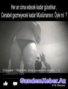 Din xadiminin seks görüntüləri yayılıb – VİDEO