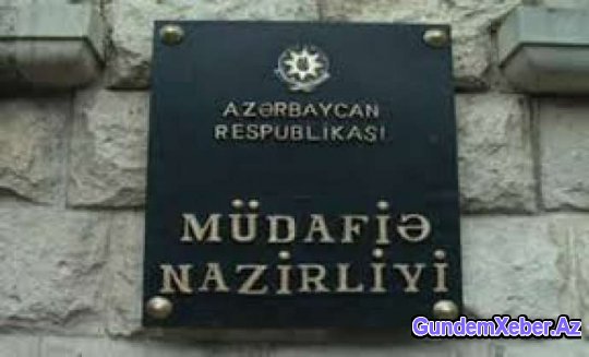 Müdafiə Nazirliyindən erməni təxribatı ilə bağlı açıqlama