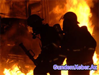 Məcburi köçkününə məxsus 3 otaqlı mənzil yandı