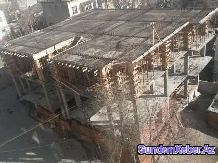 Bakıxanov sakinləri qanunsuz tikintiyə etiraz edir