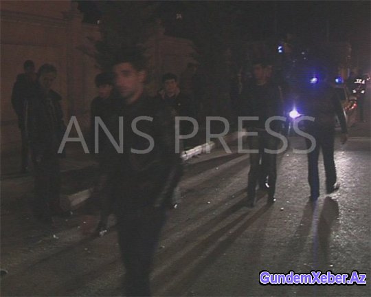 Bərdədə yol qəzası: yaralanan var (FOTO)