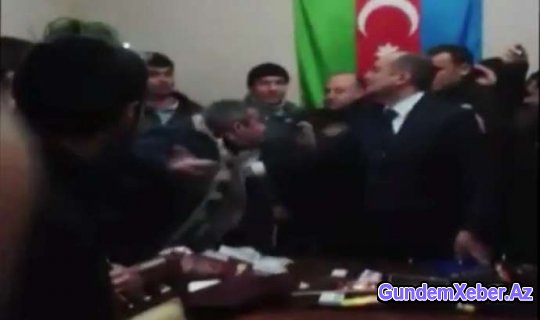 “Qala” təhlükəsizlik xidmətinin rəhbərliyini döydülər - VİDEO