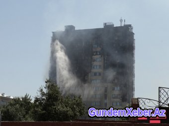 "Siz gedin, mən onları qoyub gələ bilmərəm" - yanan binada İNSANLIQ DRAMI