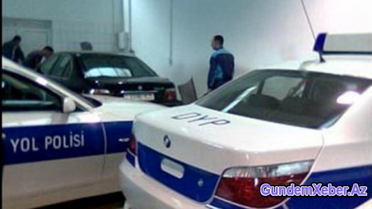 Baş Dövlət Yol Polisinin təsadüfi kadları