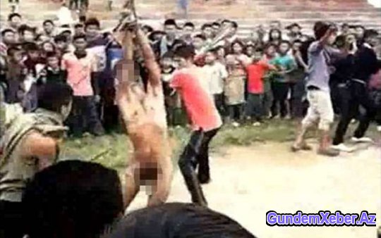 11 yaşlı qıza təcavüz edən şəxsi döyərək öldürdülər - FOTOLAR (18+)