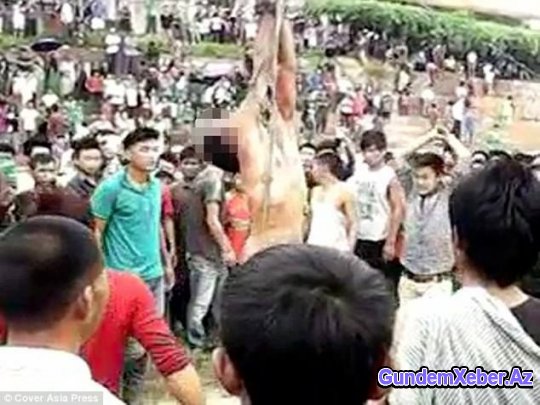 11 yaşlı qıza təcavüz edən şəxsi döyərək öldürdülər - FOTOLAR (18+)