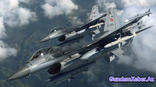 Türk qırıcıları İŞİD-a 4 bomba atıb