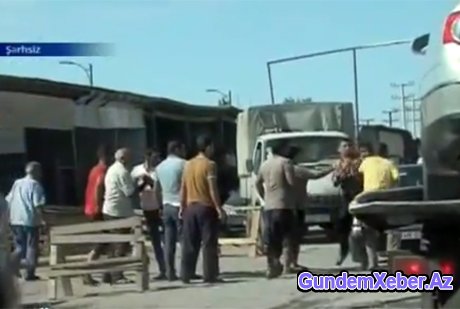 Bakıda kütləvi dava (VİDEO)