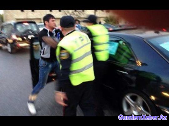 Bakıda “avtoş” polis YPX əməkdaşını vurdu