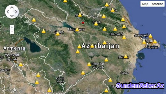 Azərbaycanda güclü zəlzələ: evlər çat verdi - YENİLƏNİB - FOTO