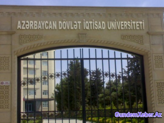 İqtisad Universiteti rektorundan müdhiş təxribat