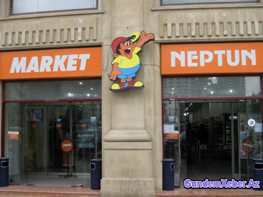 "Neptun" super marketində böyük yoxlama - bəzi bölmələr bağlandı