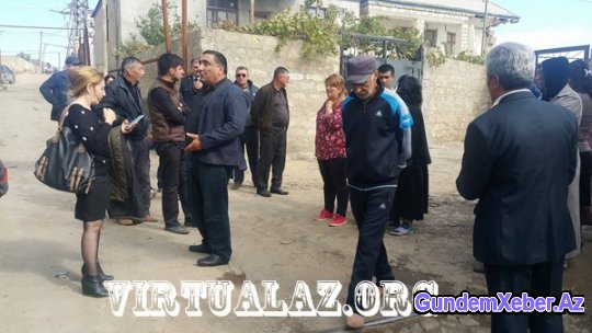 Zığda məmurlarla qarşıdurma: bir ev söküldü, intihar anonsu verildi