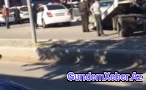 Bakıda ordu zabiti ilə yol polisi əlbəyaxa oldu