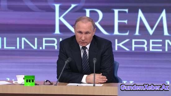 Təcili: Putin mətbuat konfransında Türkiyənin ünvanına söyüş söydü - "Amerikanların "uyğun" yerini yalamaq istəyirlər..." (Canlı Yayım)