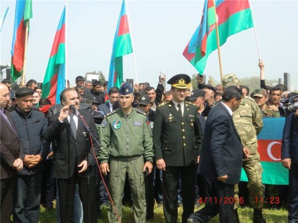 Kürdəmir daha bir şəhidini torpağa tapşırdı - FOTOLAR 