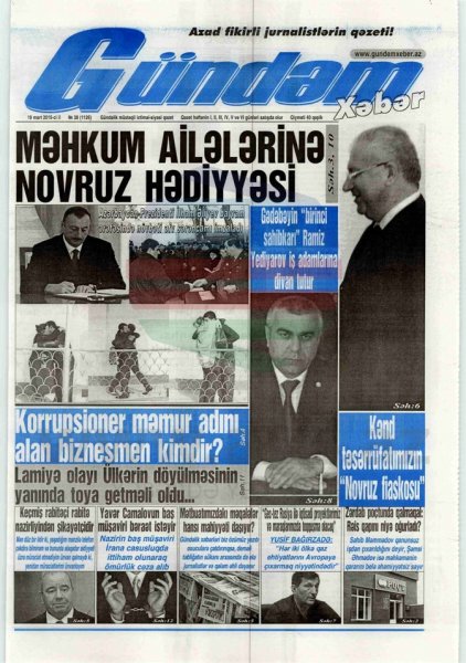 Məhəmməd Gəncəvinin qürurlu iradəsi, yəqin ki, “nahaqqa” qalib gələcək