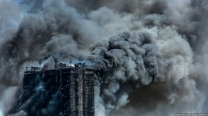 Bakıda yanan bina faciəsi hələ bitməyib