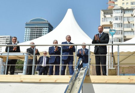Prezident İlham Əliyev  keçmiş"Sovetski" ərazisində yeni yol-nəqliyyat infrastrukturunun təməlini qoyub - FOTO