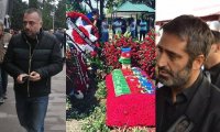 Lənkəranskinin qəbrini “Çakır” və Mahsun ziyarət etdi - FOTOFAKT