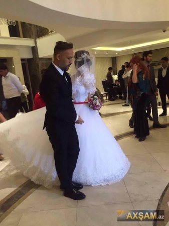 Teleaparıcı Azərin toyundan ilk FOTOlar