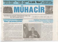 “Mühacir” qəzeti 19 ildən sonra bərpa olundu