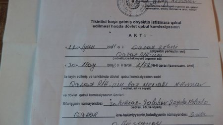 Qazaxın icra başçısından görünməmiş özbaşınalıq