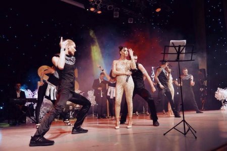 Sevinc və Sevilin Moskva konsertindən fotolar