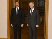 Prezident İlham Əliyevlə Belçika kralının görüşü