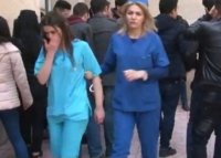 Tələbələrin cəsədləri ailələrinə təhvil verildi - VİDEO ŞƏRHSİZ