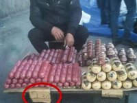 Paytaxtda satılan "ölüm kolbasaları"