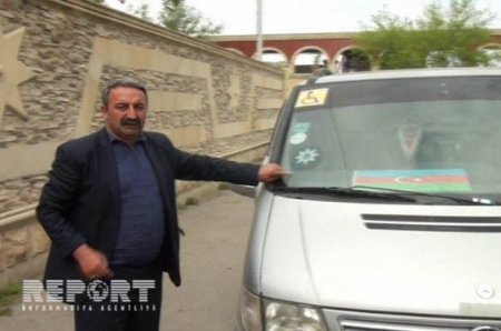 Hacıqabulda ov edən ərəblərin atdığı güllə mikroavtobusa dəydi