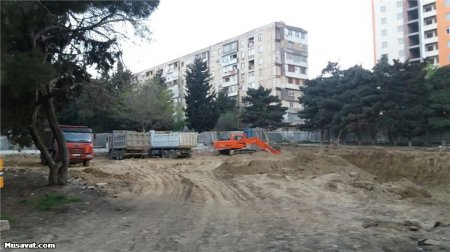 Xətaidə əhalinin istirahət parkı hasara alınıb, iş adamlarına satılır - FOTOLAR