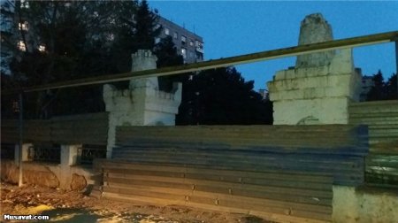 Xətaidə əhalinin istirahət parkı hasara alınıb, iş adamlarına satılır - FOTOLAR