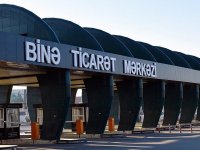 "Binə" ticarət mərkəzində YANĞIN
