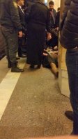 Metronun “20 Yanvar” stansiyasında qatar sərnişini vurdu – FOTO