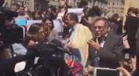 Tiflisdə jurnalist Əfqan Muxtarlının həbsinə görə etiraz aksiyası keçirilib – Video
