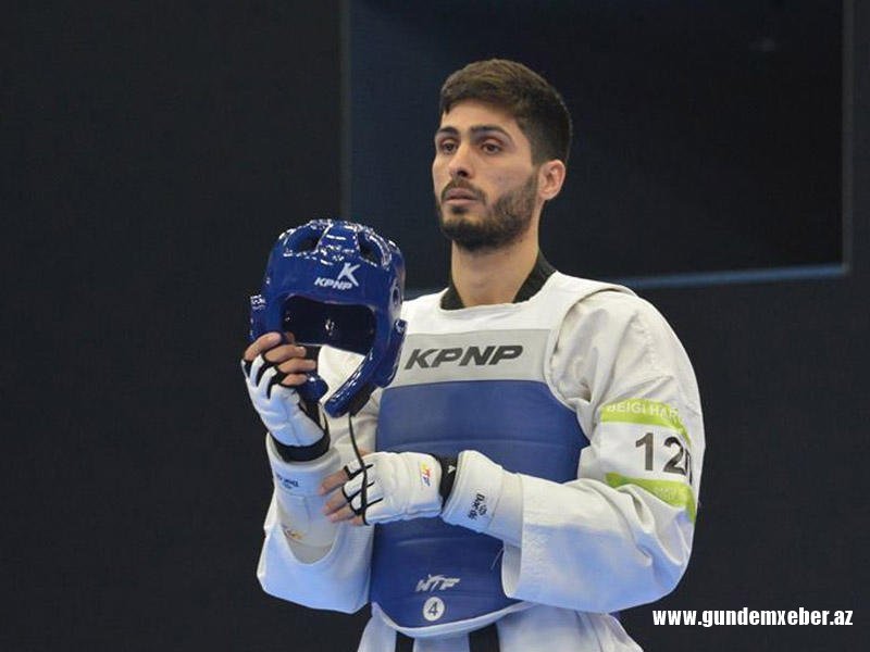 DÇ: Taekvondoçumuz yarımfinala yüksəldi