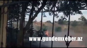 Dərbənddəki Nizami parkında yanğın