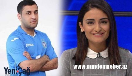 Futbolçumuz canlı yayımda topla vurduğu xanımdan üzr istədi