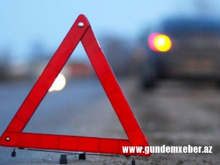 Biləsuvarda maşının dəmiri çıxdı, qadını yaraladı