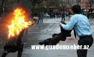 Nazirlik özünü yandırmaq istəmiş şəxs barədə: “Heç bir mənası yoxdur”