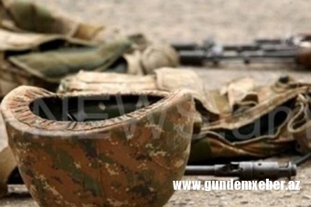 Erməni hərbçi özünü asdı