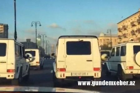 DYP “Gelandewagen”lə “avtoşluq” edənləri axtarır – FOTO