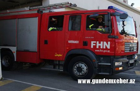 Sumqayıtdakı yanğınla bağlı rəsmi — AÇIQLAMA