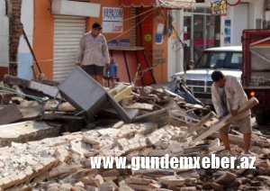 Meksika sahillərində növbəti zəlzələ -Ölkədə 3 günlük mətəm elan edildi
